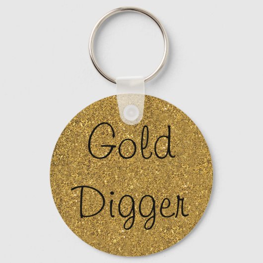 Gold Digger Sleutelhanger (Voorkant)