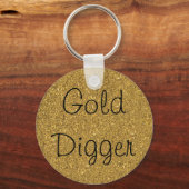 Gold Digger Sleutelhanger (Voorkant)