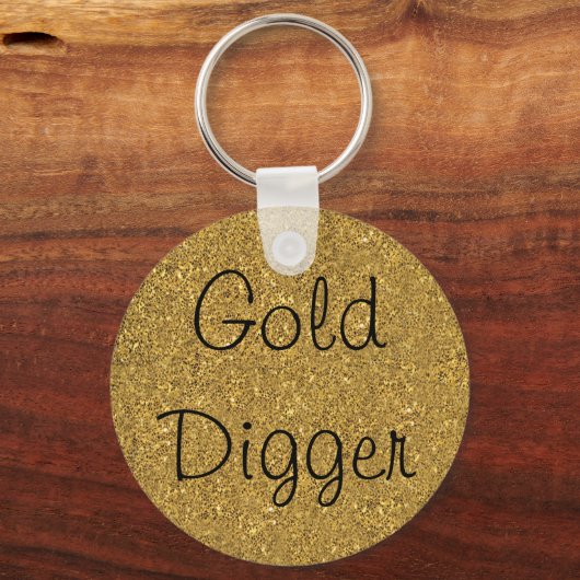 Gold Digger Sleutelhanger (Voorkant)
