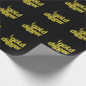 Gold Digger Spitzhacke Pickel Werkzeug Cadeaupapier (Hoek)