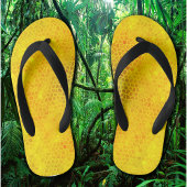 Gold Dinosaur Huid Kinder Teenslippers