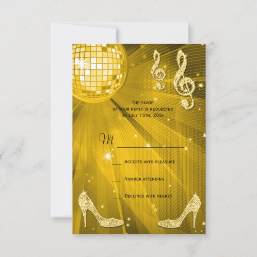 Gold Disco Ball Sparkle Heels RSVP (Achterkant)