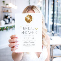 Gold Disco Ball Sparkle Vrijgezellenfeest