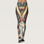 Gold Disk-Leggings Leggings (Achterkant)