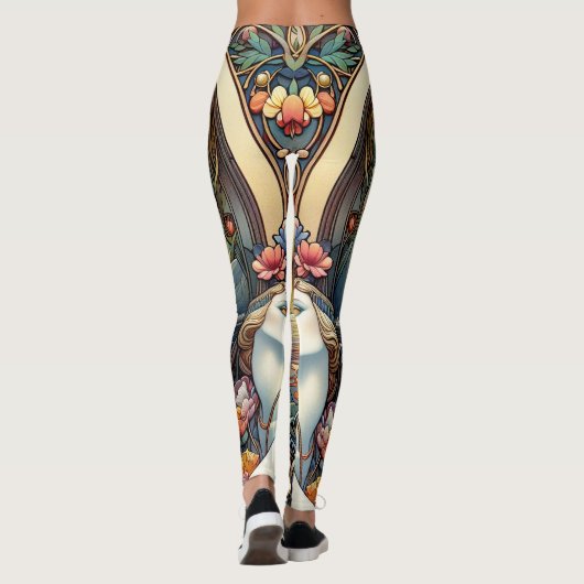 Gold Disk-Leggings Leggings (Achterkant)