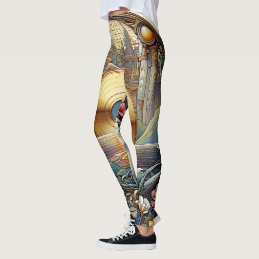 Gold Disk-Leggings Leggings (Links)