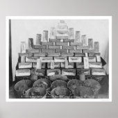 Gold Display op de Nome Bank 1906 Poster (Voorkant)