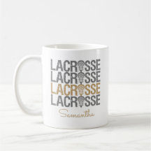 Gold Distress Lacrosse Word