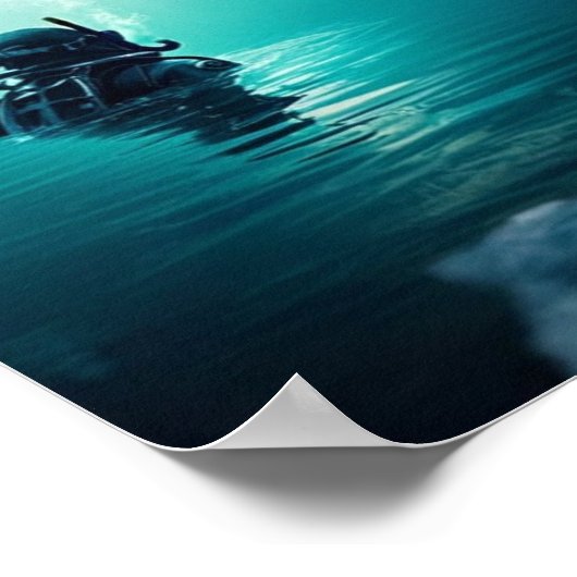 gold divers poster (Hoek)