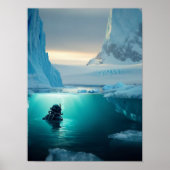 gold divers poster (Voorkant)