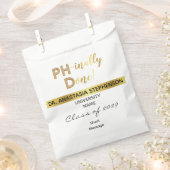 Gold Doctorate PhD Afstuderen Ceremony Party Bedankzakje (Geknipt)