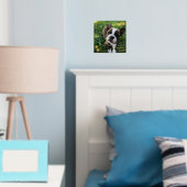 Gold Dog Paw Print Lijst Dog Foto & Name (Insitu (Slaapkamer))