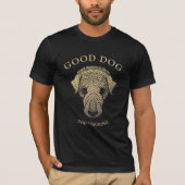 Gold Dog-training T-shirt (Voorkant)