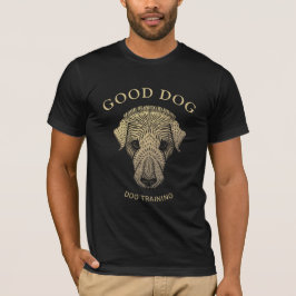 Gold Dog-training T-shirt