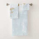 Gold Dolphin - persoonlijke set handdoeken (Insitu)