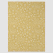 Gold Doodle Christmas Sleigh Pattern Tissuepapier (Voorkant)