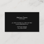 Gold Double Ring 2 Visitekaartje (Achterkant)