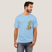 Gold Dragon en Respect Mark T-shirt (Voorkant volledig)
