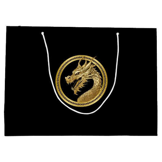 Gold Dragon Groot Cadeauzakje (Achterkant)