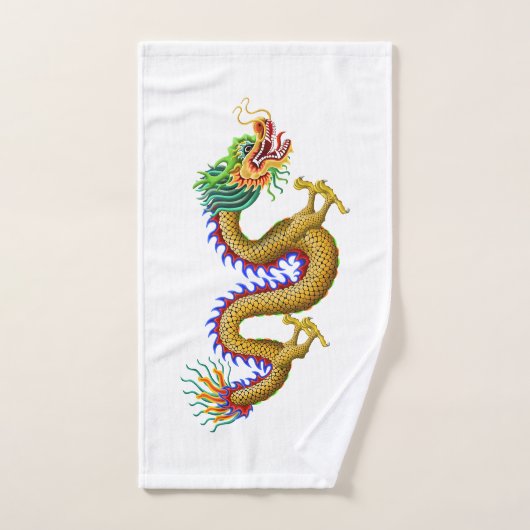 Gold Dragon Handdoek (Handdoek)