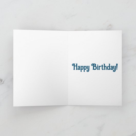 Gold Dragon Head in Profile Kaart (Binnen)