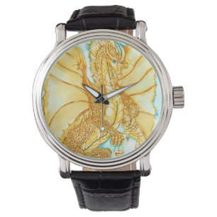 Gold Dragon Horloge