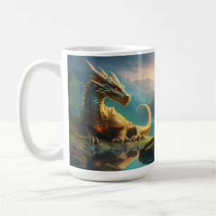 Gold Dragon Koffiemok