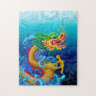 Gold Dragon Legpuzzel