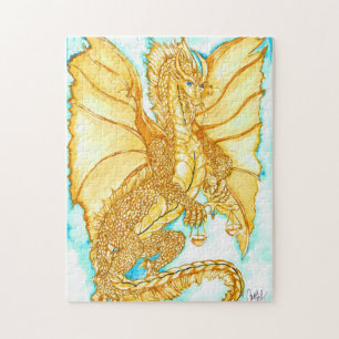 Gold Dragon Legpuzzel