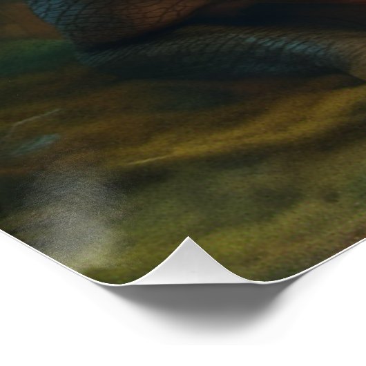 Gold Dragon Perfect Poster (Hoek)