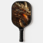 Gold Dragon Pickleball Paddle (Achterkant)