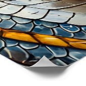 Gold Dragon-Poster Poster (Hoek)