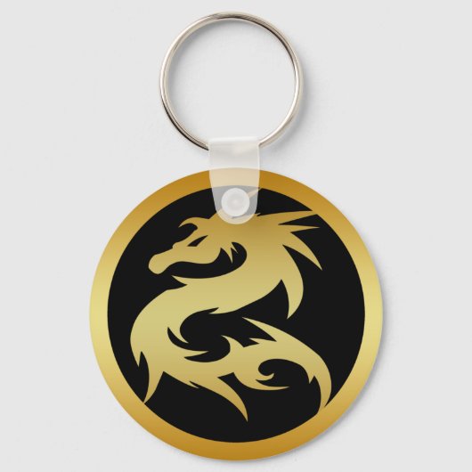 GOLD DRAGON SLEUTELHANGER (Voorkant)