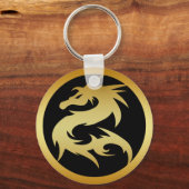 GOLD DRAGON SLEUTELHANGER (Voorkant)