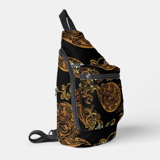 Gold Dragon Sling Bag (Linkerhoek)