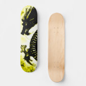 Gold Dragon Suicide Pro Park Board Persoonlijk Skateboard (Voorkant)