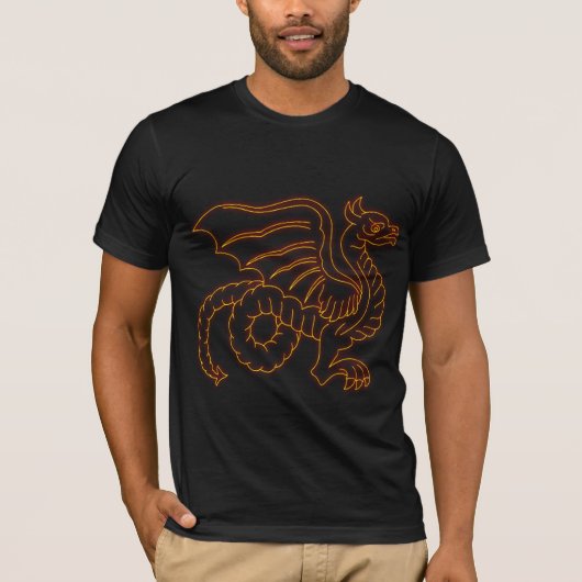 Gold Dragon T-shirt (Voorkant)