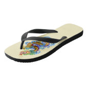 Gold Dragon Teenslippers (Schuin)