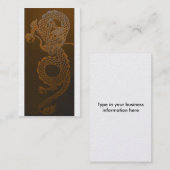 Gold Dragon Visitekaartje (Voorkant / Achterkant)