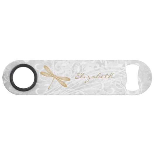 Gold Dragonfly - Aangepaste flesopening Speed Flessenopener (Voorkant (Horizontaal))