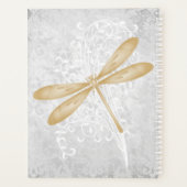 Gold Dragonfly - Aangepaste plank Planner (Achterkant)