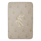 Gold Dragonfly Badmat (Voorkant Verticaal)