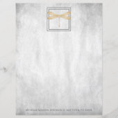 Gold Dragonfly - Papierblad op maat (Voorkant)