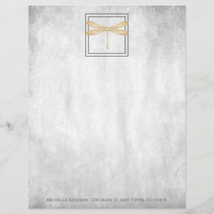 Gold Dragonfly - Papierblad op maat