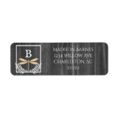 Gold Dragonfly Rustisch label (Voorkant)