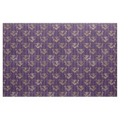 Gold Dragons op Paars Stof (Fat Quarter)