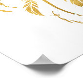 Gold Dream Catcher Poster (Hoek)