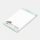 Gold Dream Zee Turtle Post-it® Notes (Schuin)