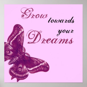 GOLD DREAMS Sunburst Feathered Roos Poster
