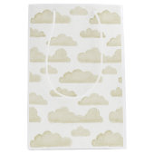 Gold Dreamtime Waterverf Clouds Cadeautas (Voorkant)